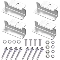 Soportes Z Panel Solar Solar Soporte de montaje Set Kit Aluminio para RV Barco de Casa Montado Off Grid Techo